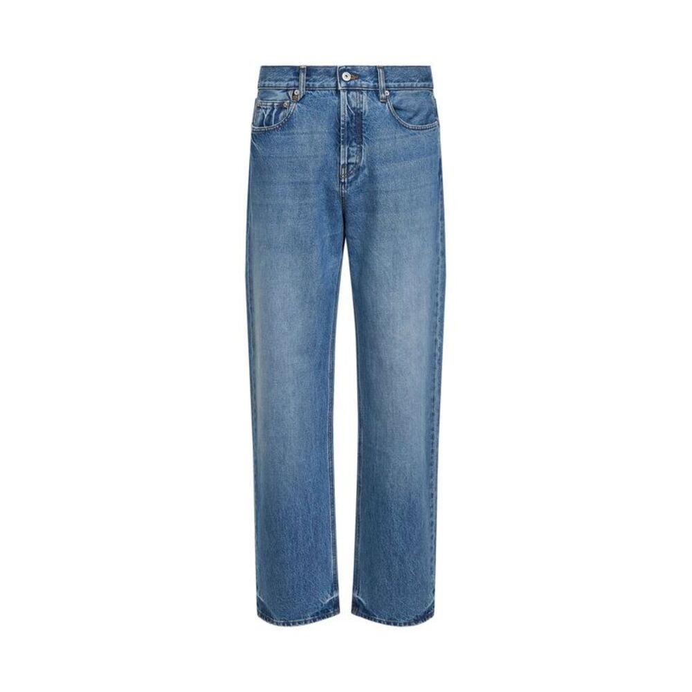 Jacquemus Men Blue The Straight De-Nîmes Denim Jeans<Br/>